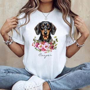 Aquarel Dachshund T-shirt