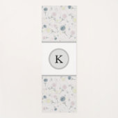 Aquarel Dahlia Yoga mat (Voorkant)