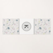 Aquarel Dahlia Yoga mat (Voorkant (horizontaal))