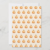 Aquarel Een Klein Boeje Komt Eraan Baby Shower Kaart (Achterkant)