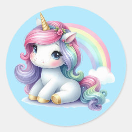  aquarel eenhoorn Stickers