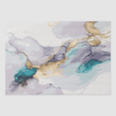 Aquarel Effect Wistful 1 Tissue Paper Tissuepapier (Voorkant)