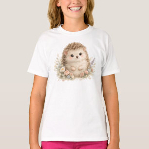 Aquarel Egeltuin Illustratie T-shirt