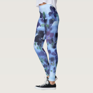 Aquarel Floral Design Leggings
