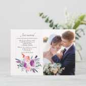 Aquarel Foto Aankondiging (Staand voorkant)