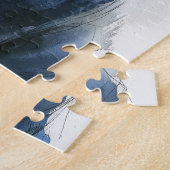 Aquarel Franse buldog zittend Legpuzzel (Zijkant)