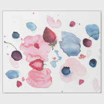 Aquarel Fruit Inpakpapier