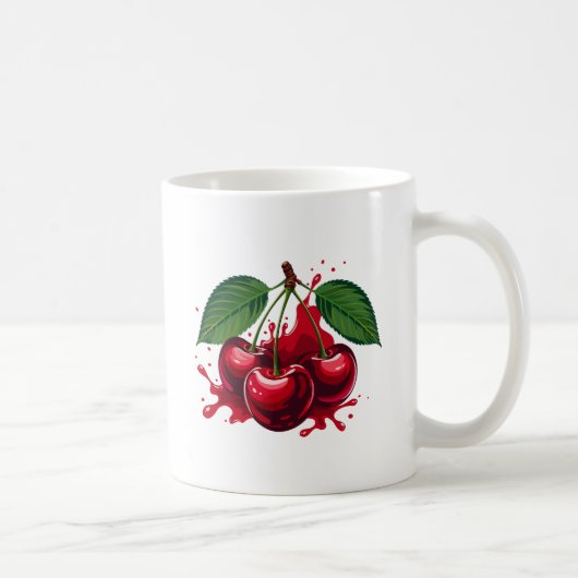 Aquarel Fruit Koffiemok (Rechts)