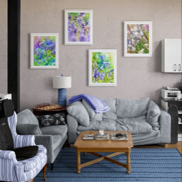 Aquarel Garden Collectie: Serene Floral Set