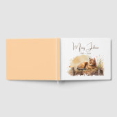 Aquarel Gemberkat Voor Herdenking Gastenboek (Volledig)