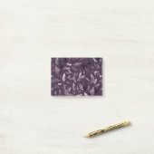 Aquarel gevallen bladeren 7 post-it® notes (Op bureau)