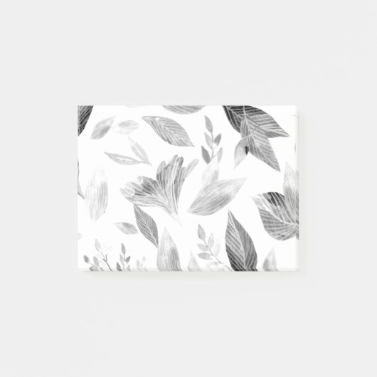 Aquarel gevallen bladeren 8 post-it® notes (Voorkant)