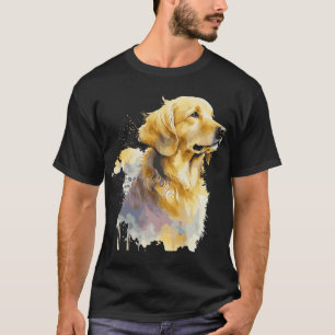 Aquarel Golden Retriever T-shirt