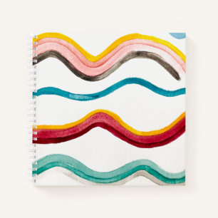 Aquarel golf notitieboek