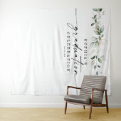 Aquarel Groene Gradiërende Fotoprop Backdrop Wandkleed (In Situ (horizontaal))