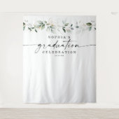 Aquarel Groene Gradiërende Fotoprop Backdrop Wandkleed (Voorkant)