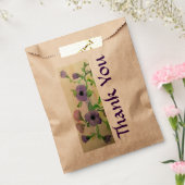 Aquarel gunst Dank u Bedankzakje (Gezegeld)