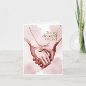 Aquarel Hand Art Wenskaart Kaart (Voorkant)