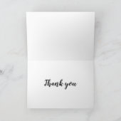 Aquarel hand geschilderd dank u kaart. kaart (Binnen)