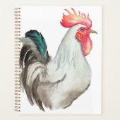 Aquarel hand tekening van een Haan Planner (Voorkant)