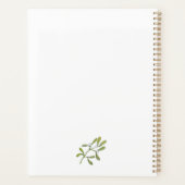 Aquarel hand tekening van een Haan Planner (Achterkant)