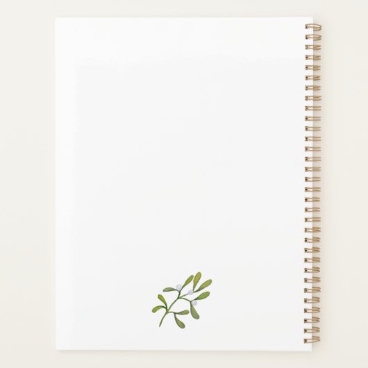 Aquarel hand tekening van een Haan Planner (Achterkant)