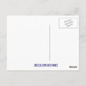 Aquarel harten Happy Birthday kunst Briefkaart (Achterkant)