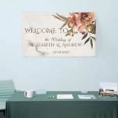 Aquarel Herfst Bloemen Spandoek (Beurs)