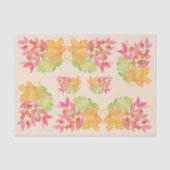 Aquarel Herfstbladeren en Bessen Papier (Voorkant)