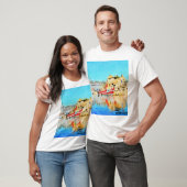 Aquarel Honfleur T-shirt (Unisex)