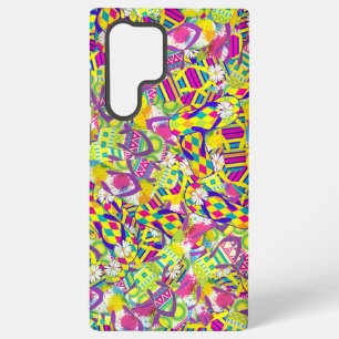 Aquarel Illustratie, Flip Flop Patroon Samsung Galaxy Hoesje