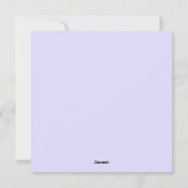 Aquarel Irissen Print Design Feestdagenkaart (Achterkant)