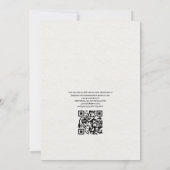 Aquarel kaart van Mexico QR Code RSVP Huwelijk (Achterkant)