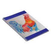 Aquarel Kippen Jongens Notitieboek (Rechterzijde)