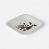 Aquarel Koeien Minimal Landelijke Bruiloft Papieren Bordje (Gebogen)