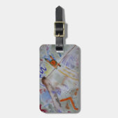 Aquarel kolibrie Bagagelabel (Voorkant verticaal)