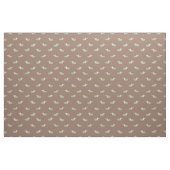 Aquarel Krokodillen op Bruin Stof (Fat Quarter)