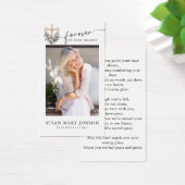 Aquarel Kruis Foto Herdenkings Gebedskaart Visitekaartje (Bureau)