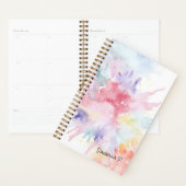 Aquarel Kunst Aanval Aangepaste Handtekening Ondat Planner (Display)