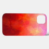 Aquarel Kunst in Rood, Oranje en Geel Case-Mate iPhone Case (Achterkant (horizontaal))