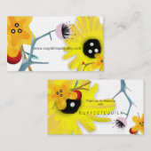 Aquarel kunst visitekaartje (Voorkant / Achterkant)