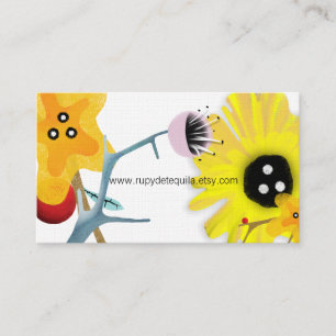 Aquarel kunst visitekaartje