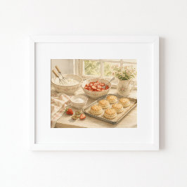 Aquarel Kunstprint Almost Ready Poster