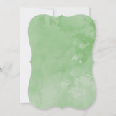 Aquarel lammendoop kaart (Achterkant)