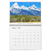 Aquarel Landschappen 2026 Agenda Kalender (Feb 2027)