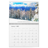 Aquarel Landschappen 2026 Agenda Kalender (Jan 2027)
