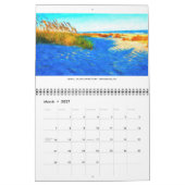Aquarel Landschappen 2026 Agenda Kalender (Mar 2027)