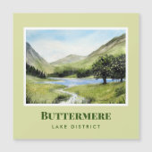 Aquarel Landschapsschilderij van het meer van Butt (Voorkant)