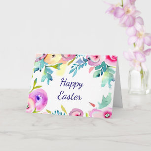 Aquarel lente bloem kader op maat kaart