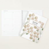 Aquarel Lichtroze Bloemen Weekplanner Planner (Display)